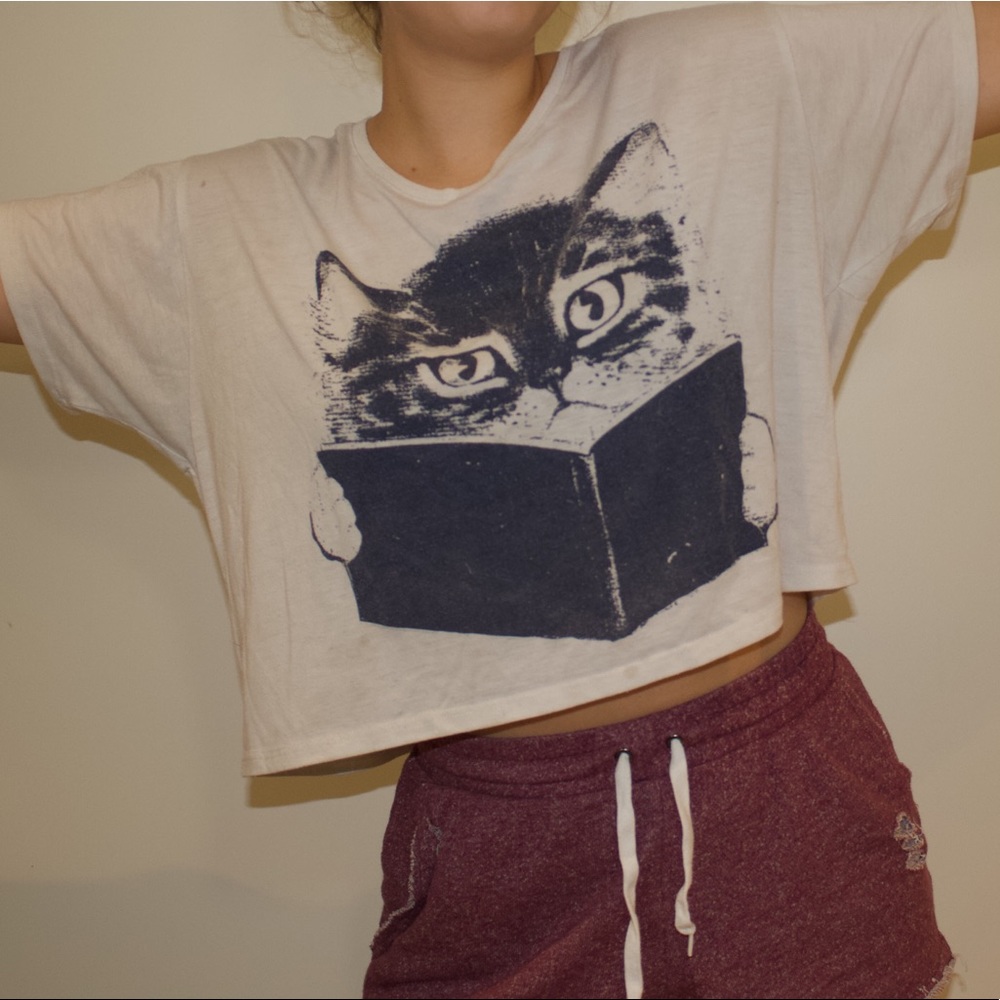 Nerdy Cat T-Shirt